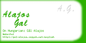 alajos gal business card